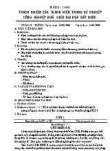 Giáo án Giáo dục công dân lớp 9 - Học kì II - Năm học 2014-2015